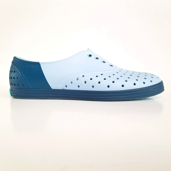 NATIVE Keep It Lite Slip On Shoes Blue Flat Womens - Picture 5 of 15